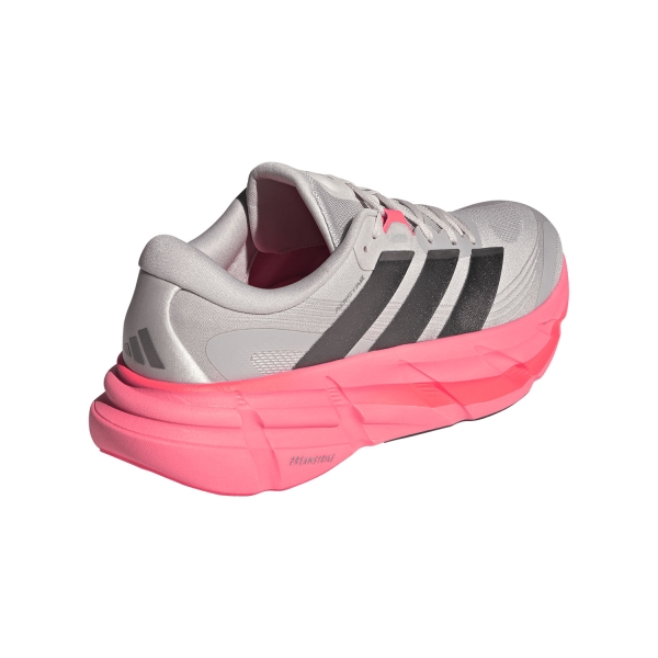 adidas Adistar 5 - Grey One/Iron Metallic/Acid Red