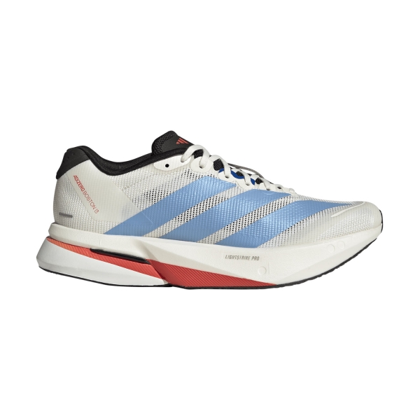 Women's Performance Running Shoes adidas ADIZERO Boston 13  Off White/Light Blue/Gold Met KK4991