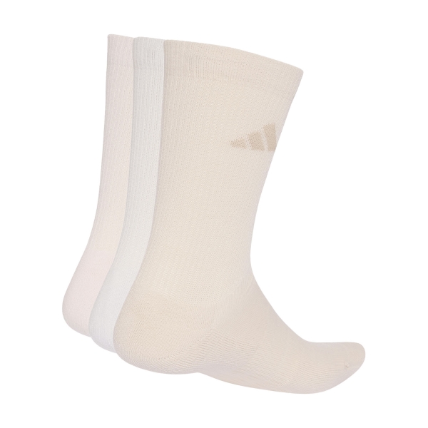 adidas Cushioned x 3 Socks - Putty Mauve/Distilled Pink/Frozen Purple/Wonder Beige