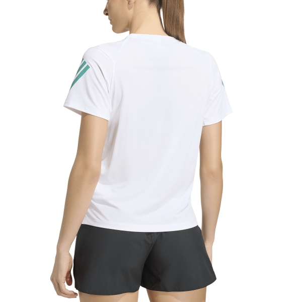 adidas adi365 CLIMACOOL T-Shirt - White/Black/Equipment Green