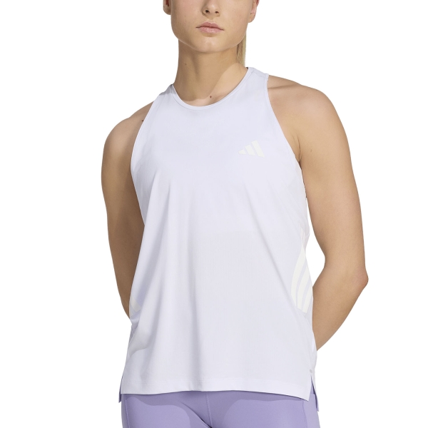 Women's Running Tank adidas adi365 CLIMACOOL Iconic Tank  Frozen Purple/White KR2970