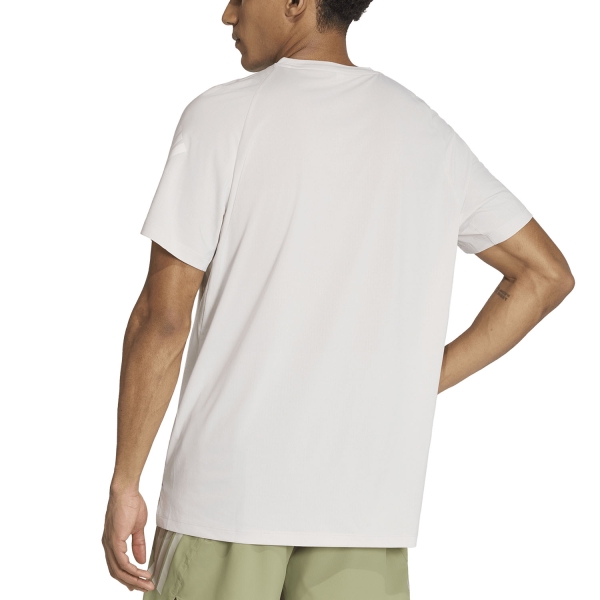 adidas adi365 CLIMACOOL Iconic T-Shirt - Grey One/White