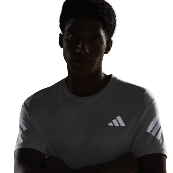 adidas adi365 CLIMACOOL Iconic T-Shirt - Grey One/White