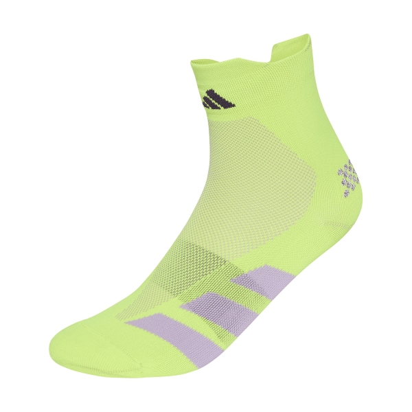 Socks adidas ADIZERO Quarter Socks  Solar Yellow/Aurora Plum KR8959