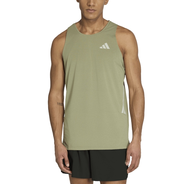Men's Running Tank adidas adi365 CLIMACOOL Iconic Tank  Tent Green/Halo Green KS5826