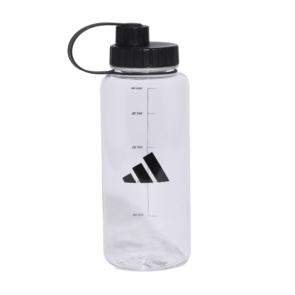 Water Bottle adidas Tritan 1L Water Bottle  Transparent/Black KS9673