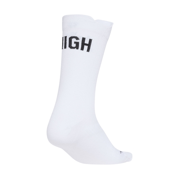 adidas Message Logo Crew Socks - White/Black