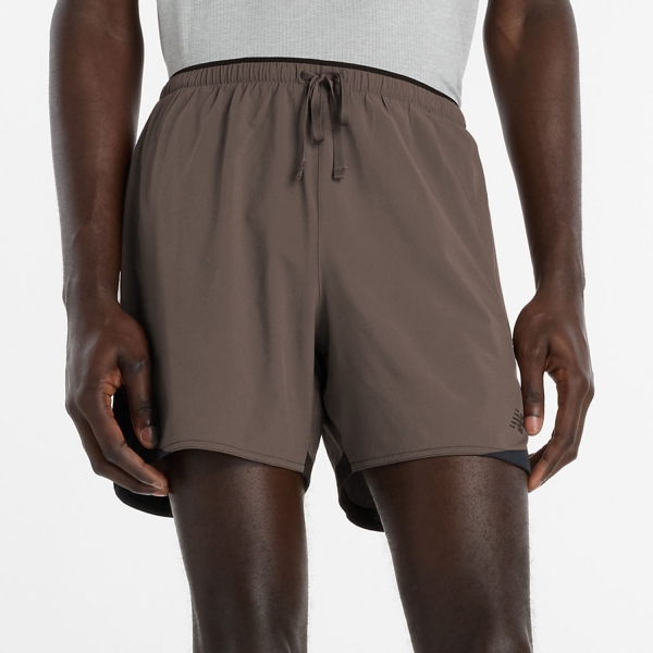 Men's Running Shorts New Balance RC Essential 5in Shorts  Cortado/Slate Grey MB6180TAABP