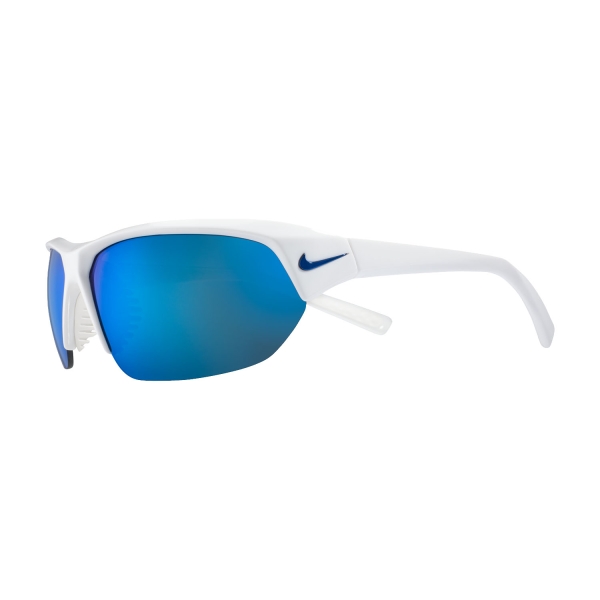 Running Sunglasses Nike Skylon Ace Sunglasses  White/Grey/Blue Mirror NKIU8046XNN104