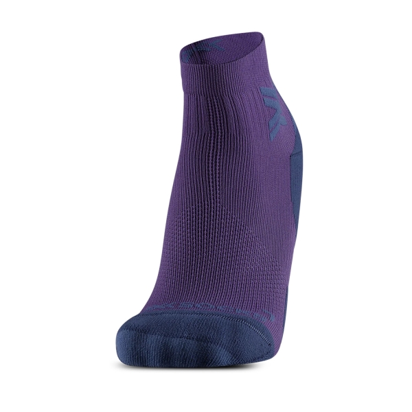 Socks XBionic Run Discover Ankle Socks  Neobergine/X Black R7DIS24MP171