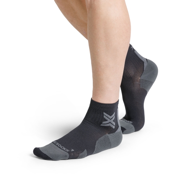 X-Bionic Run Discover Calze - Black/Charcoal