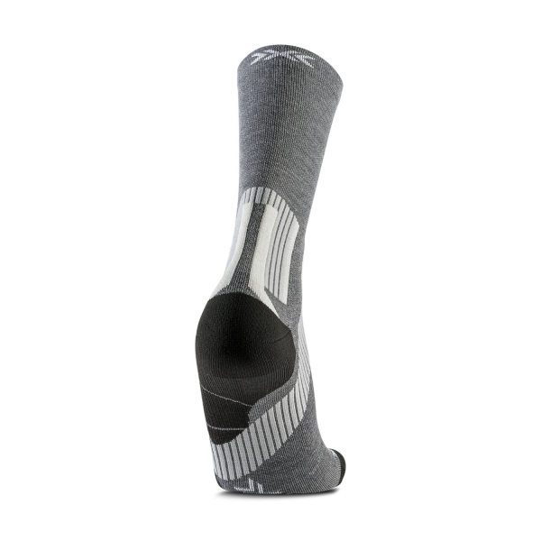 X-Bionic Run Expert Crew Calze - Seal Grey/Light Sand