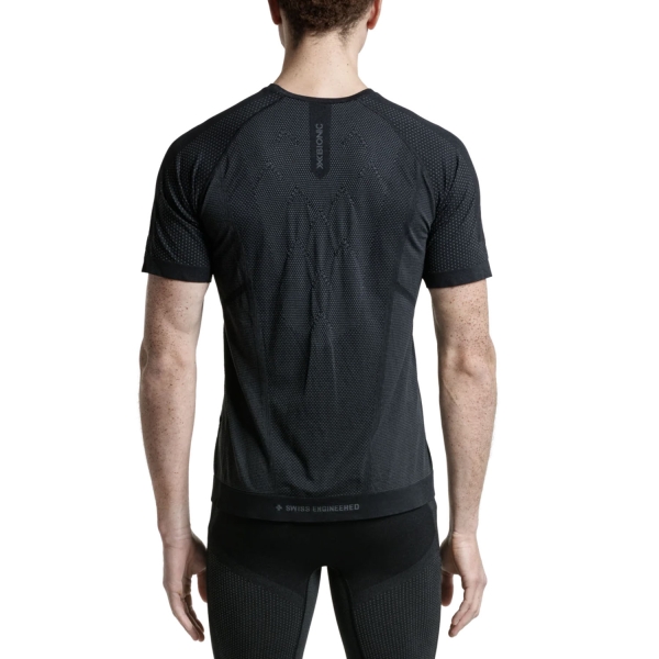 X-Bionic Xceed Run T-Shirt - X Black/Rhino Grey