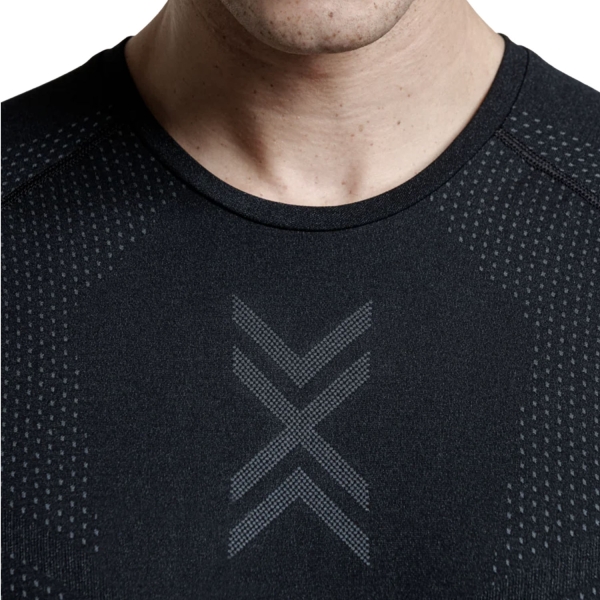 X-Bionic Xceed Run T-Shirt - X Black/Rhino Grey
