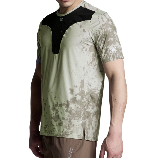 Men's Running T-Shirt XBionic Corefusion TShirt  Sand/Dirt RTPSS25MM103