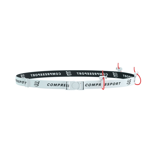 Compressport Race Belt - White