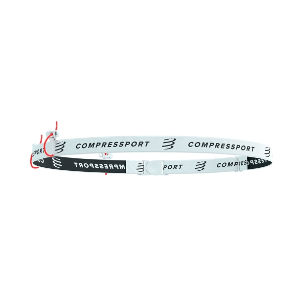 Compressport Race Belt - White