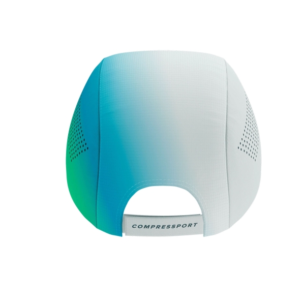 Compressport Pro Racing Cap - Star White/Blue/Green