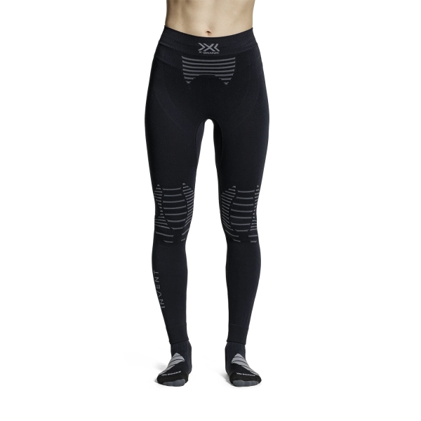 Women's Underwear Tights XBionic Invent 4.0 Long Tights  Black/Charcoal YP05W19WB036