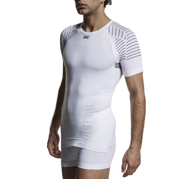 X-Bionic Invent 4.0 LT T-Shirt - Arctic White/Dolomite Grey