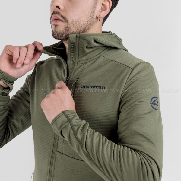 La Sportiva Chill Thermal Hoodie - Cypress/Night Sky