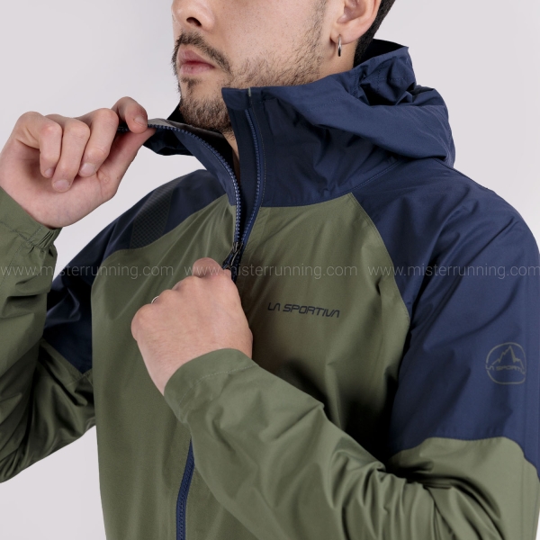 La Sportiva Pocketshell Jacket - Cypress/Night Sky