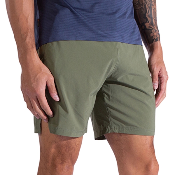 Men's Trail Running Shorts La Sportiva Pure 7in Shorts  Cypress/Mountain Red ZARS038E47R24