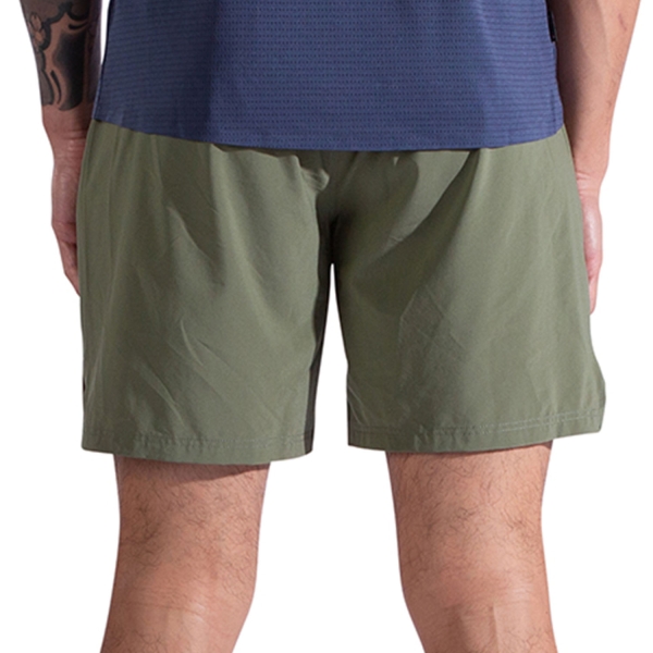 La Sportiva Pure 7in Shorts - Cypress/Mountain Red