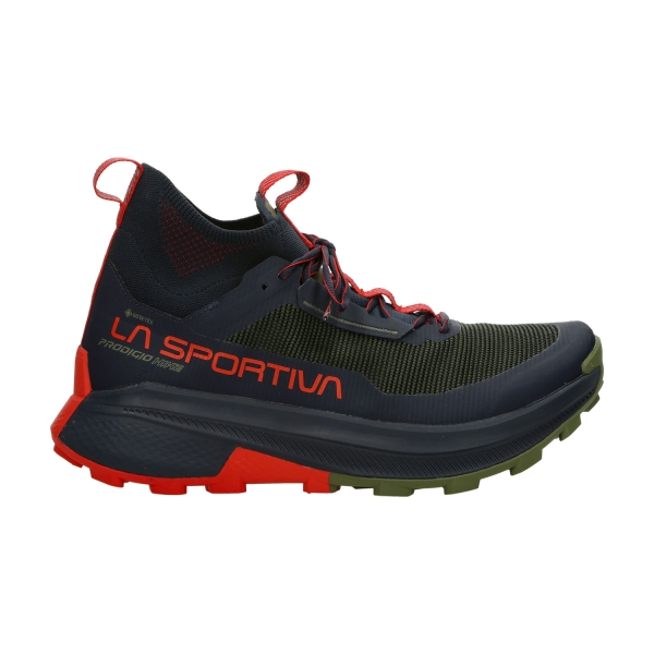 Men's Outdoor Shoes La Sportiva Prodigio Hike GTX  Cypress/Night Sky ZFHS102E47B46