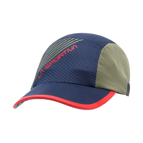 Hats & Visors La Sportiva Flow Cap  Mountain Red/Cypress ZZRH045R24E47