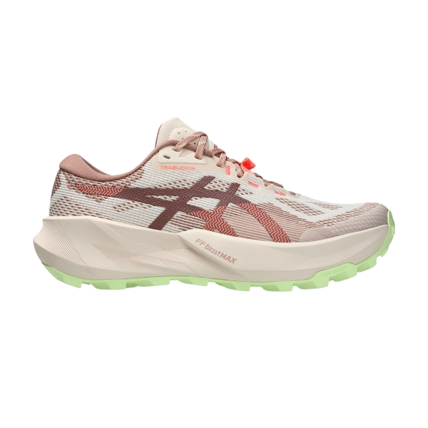 Women's Trail Running Shoes ASICS Trabuco 14  Rose Dust/Umeboshi 1012B938701