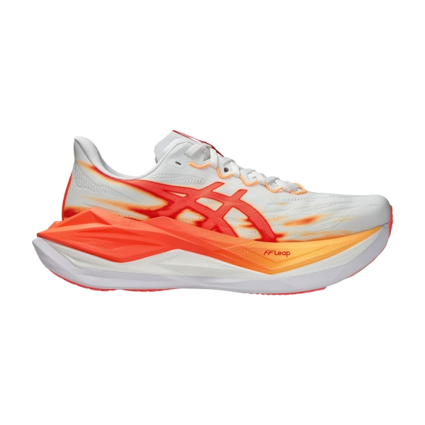 Women's Performance Running Shoes ASICS Superblast 3  White/Orange Glow 1013A177101