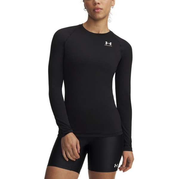 Women's Shirts Sport Underwear Under Armour Authentics Comp Shirt  Ultimate Black/White 13654590008