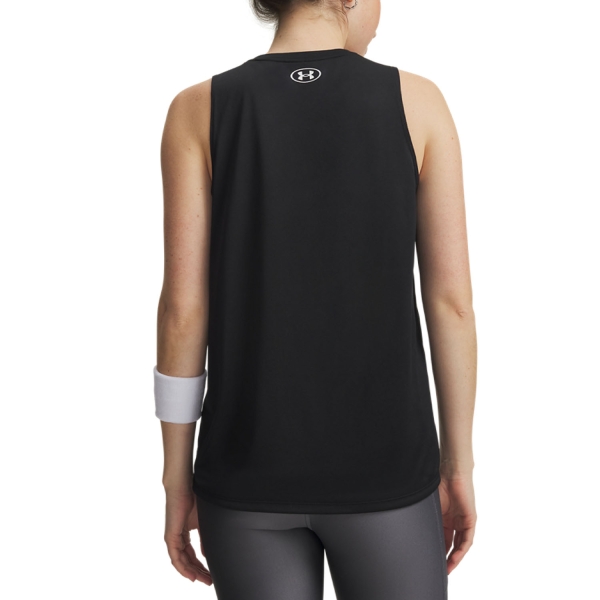 Under Armour Tech Tank - Black/White