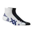 ASICS AEG Quarter x 2 Socks - Performance Black/Brilliant White