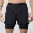 SCOTT Hybrid Endurance Tech 4in Shorts - Black
