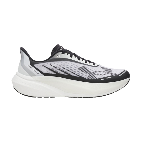 Men's Neutral Running Shoes Under Armour Velociti Distance  White/Black 60060300101
