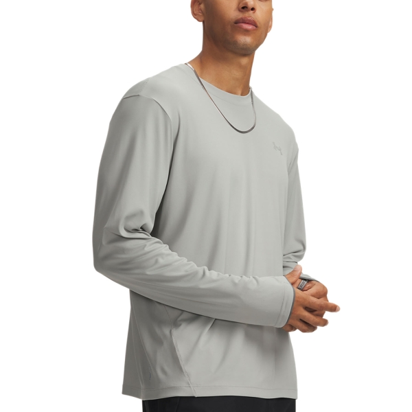 Men's Outdoor Jacket and Shirt Under Armour Explor IsoChil Shirt  Titanium 60092050070