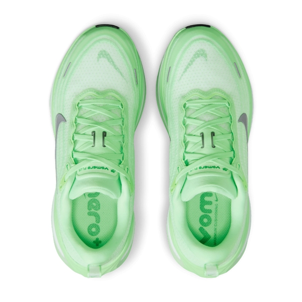 Nike Vomero Plus - White/Metallic Silver/Illusion Green