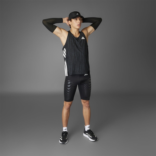 adidas ADIZERO Tank - Carbon/Black