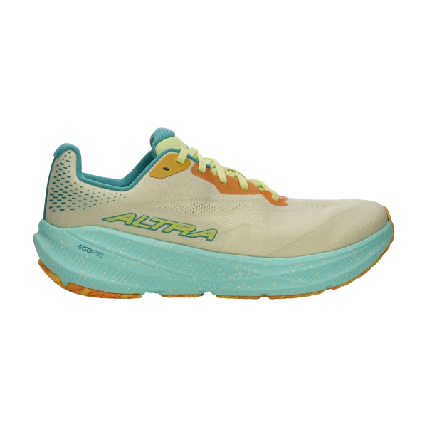 Women's Neutral Running Shoes Altra Experience Flow 3  White/Luminary Green/Aruba Blue AL0A85U772J