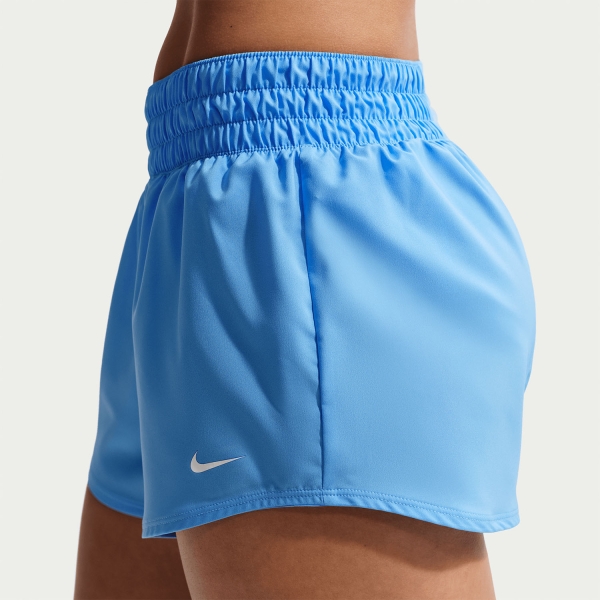 Nike Dri-FIT One 3in Shorts - University Blue/White