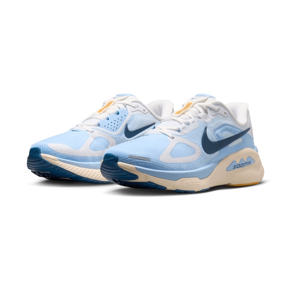 Nike Structure Plus - White/Mystic Navy/Aluminum/Sundial