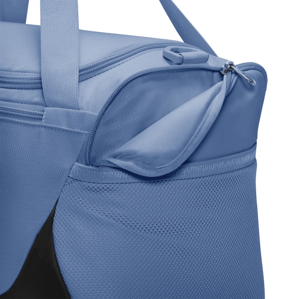 Nike Brasilia Mini Duffle Bag - Indigo Storm/Black/Reflect Silver