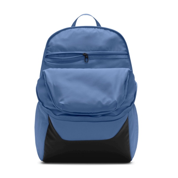 Nike Brasilia Backpack - Indigo Storm/Black/Reflect Silver