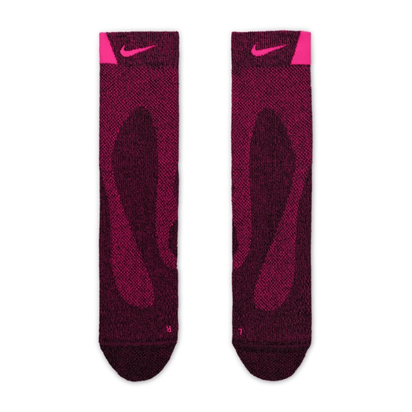 Nike Fast Logo Socks - Black/Hyper Pink