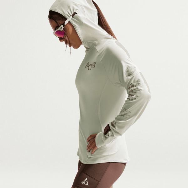 Nike ACG Solar Chase Shirt - Sea Glass/Summit White
