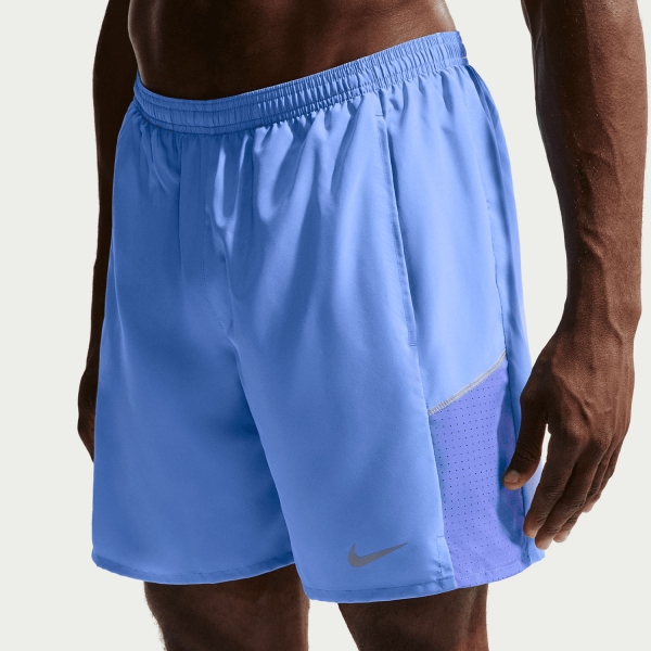 Men's Running Shorts Nike Miler 2 in 1 7in Shorts  Royal Pulse/Sapphire/Reflective Silver IF2054494