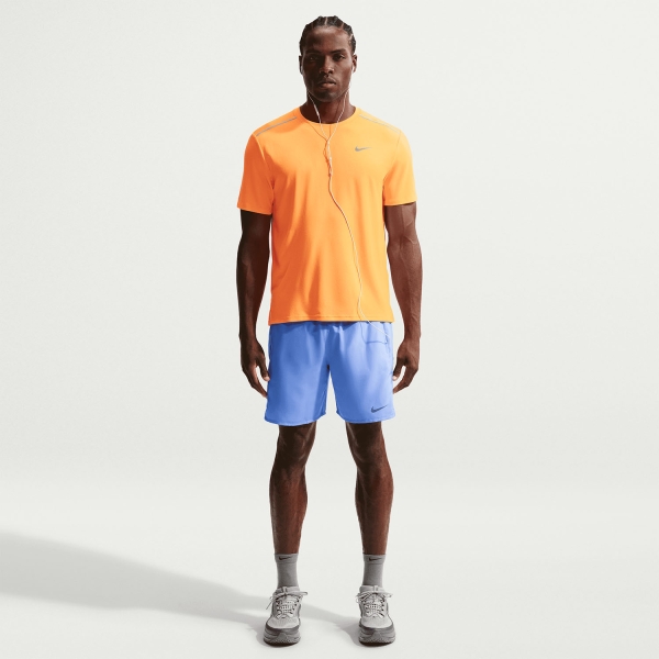 Nike Miler 2 in 1 7in Shorts - Royal Pulse/Sapphire/Reflective Silver