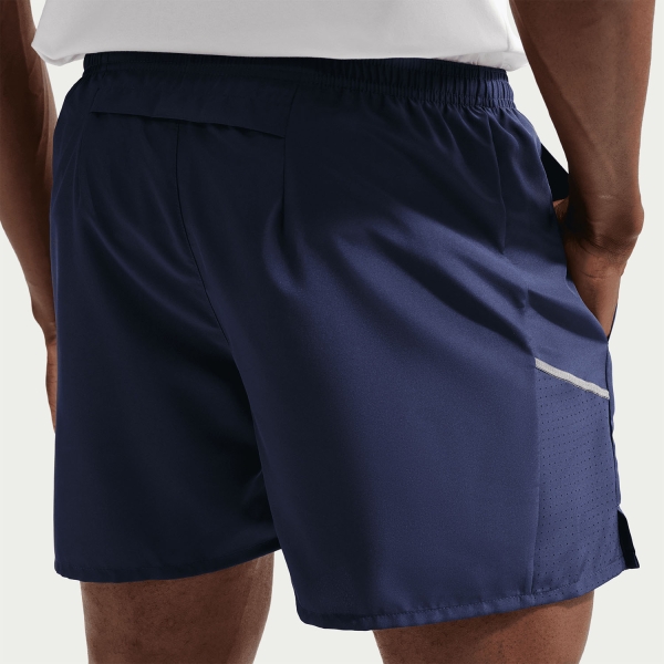 Nike Miler 5in Shorts - Midnight Navy/Reflective Silver